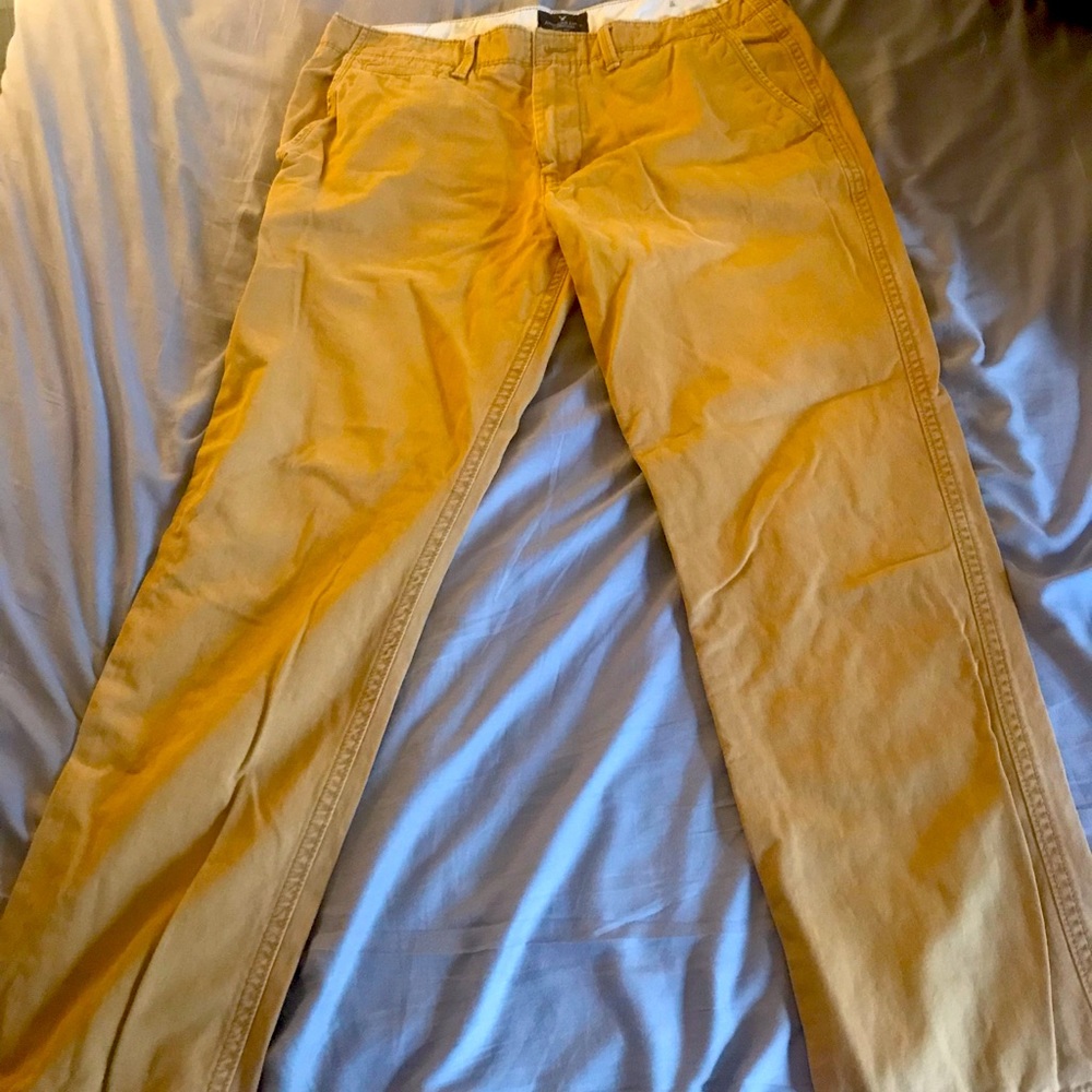 American Eagle Mens Khaki Pants